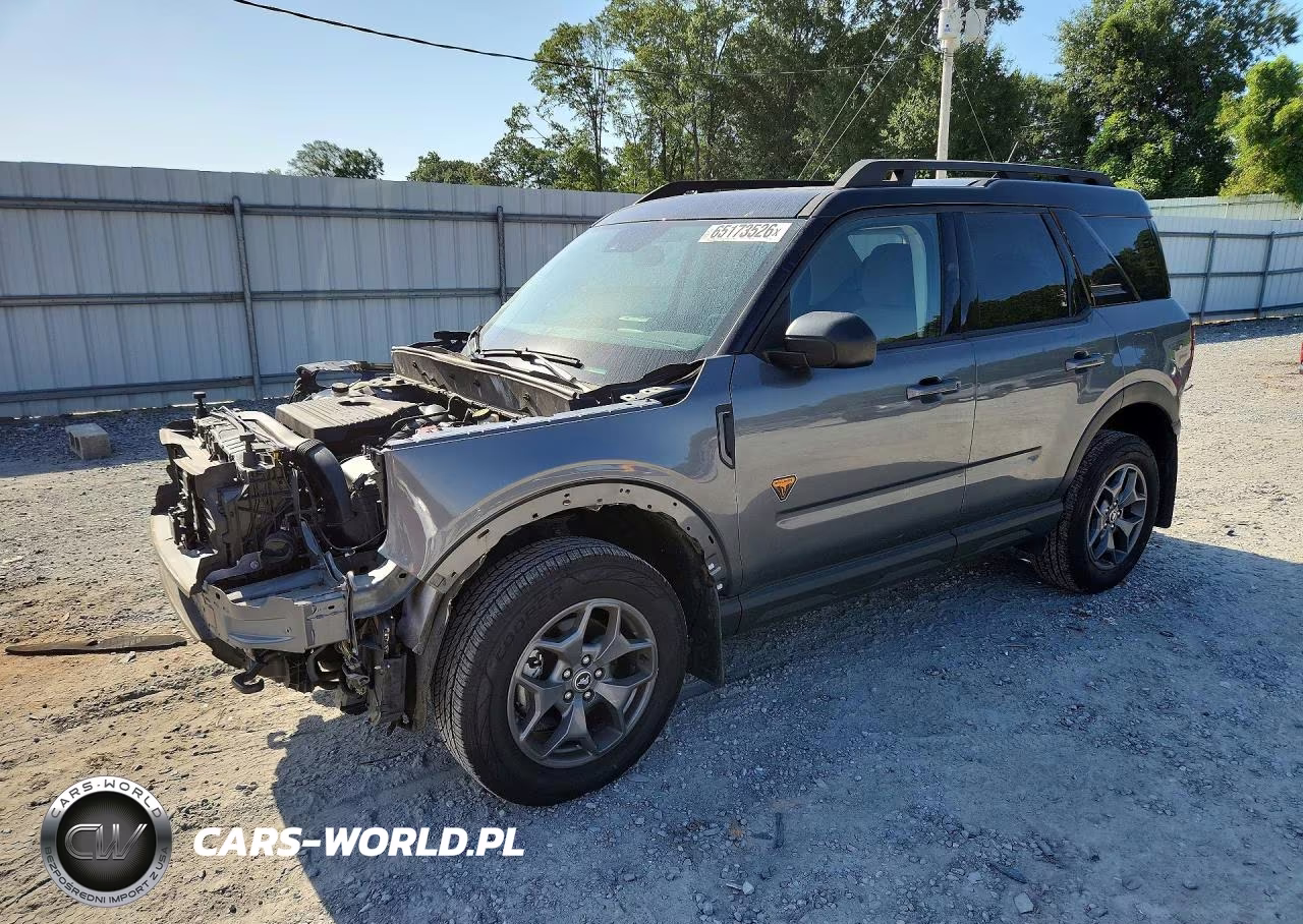 2021 Ford Bronco Sport Badlands VIN:3FMCR9D90MRB06837 - 1