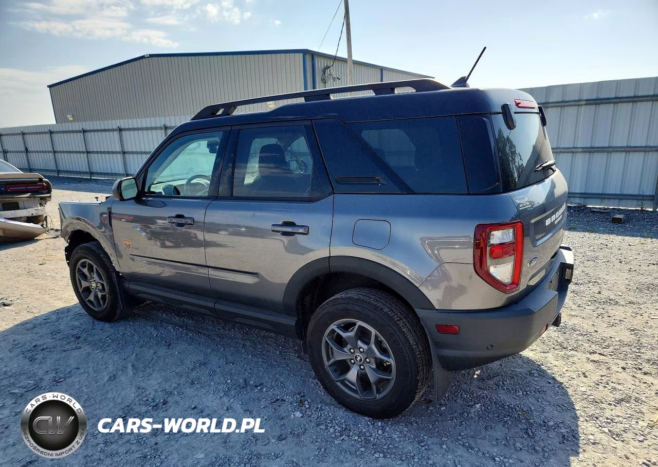 2021 Ford Bronco Sport Badlands VIN:3FMCR9D90MRB06837 - 2