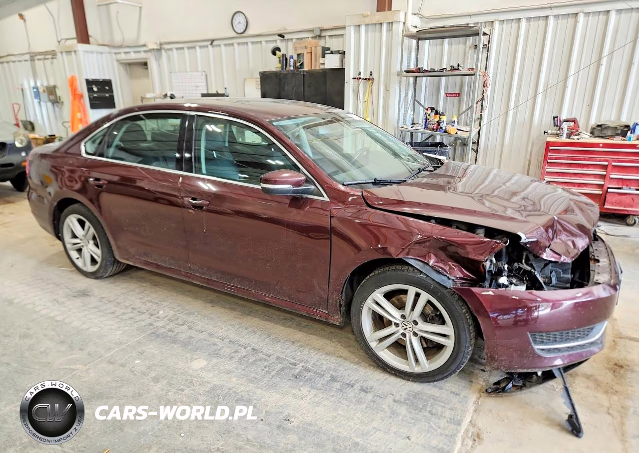 2014 Volkswagen Passat Se VIN:1VWBN7A37EC015190 - 4