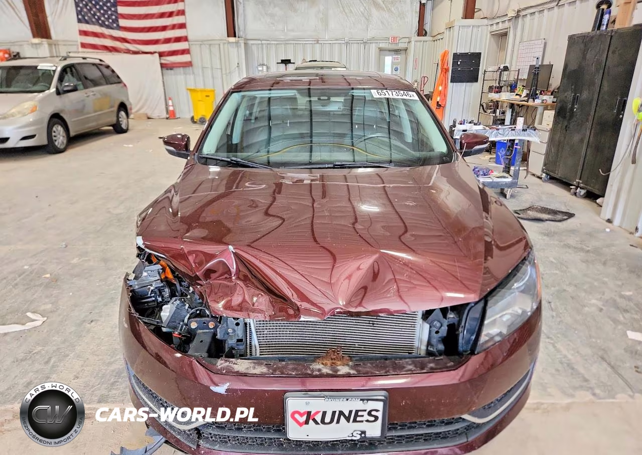 2014 Volkswagen Passat Se VIN:1VWBN7A37EC015190 - 5