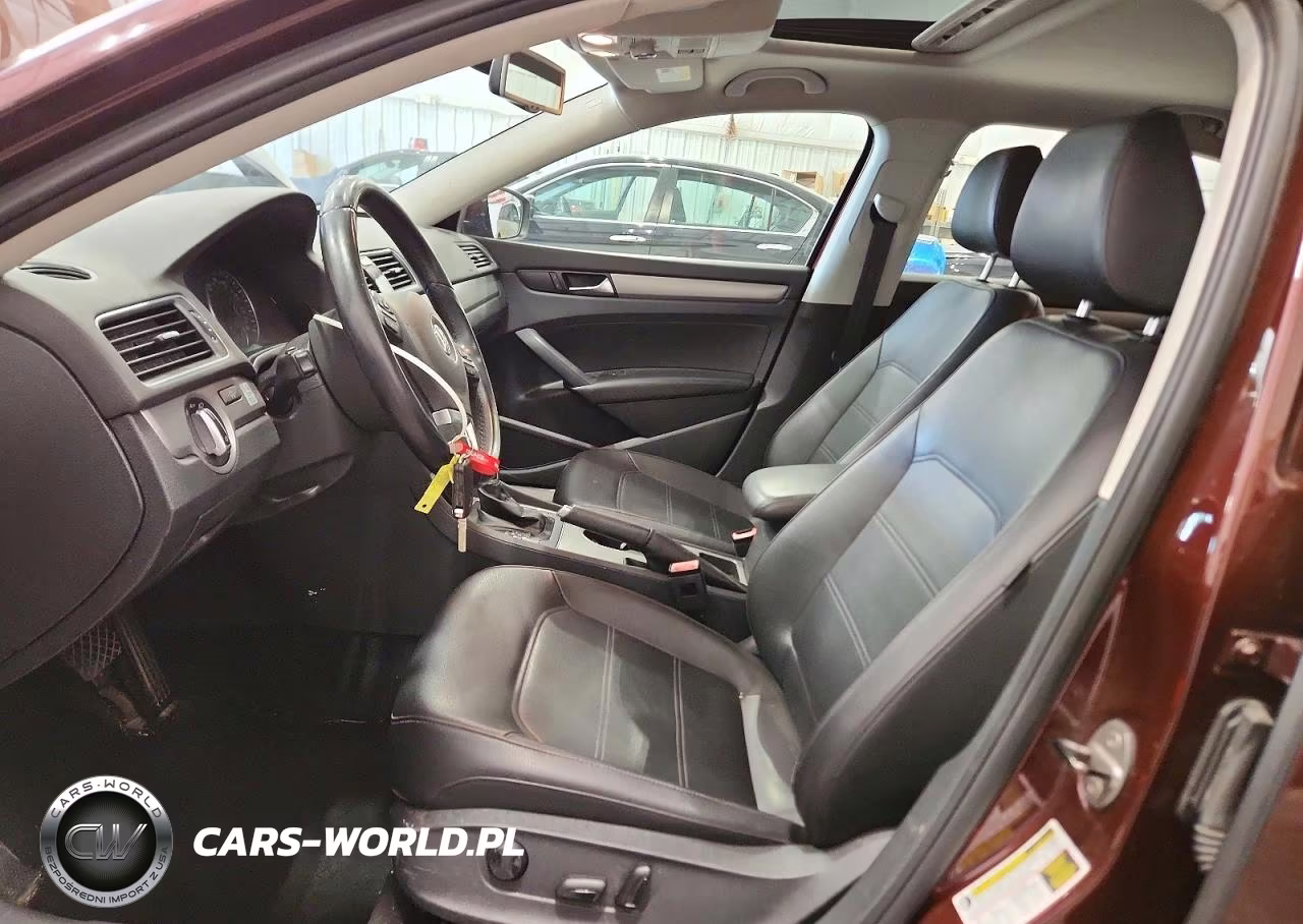 2014 Volkswagen Passat Se VIN:1VWBN7A37EC015190 - 7