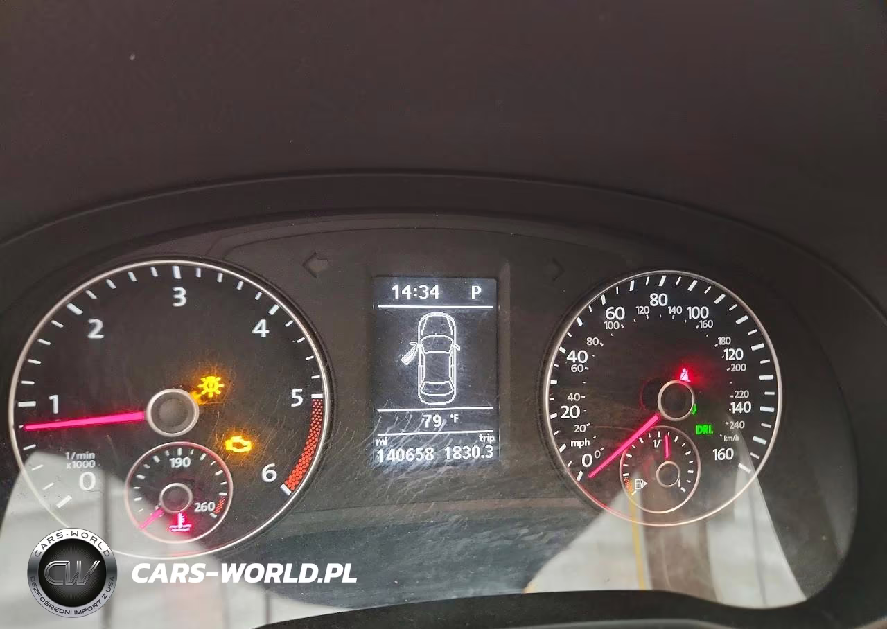 2014 Volkswagen Passat Se VIN:1VWBN7A37EC015190 - 9