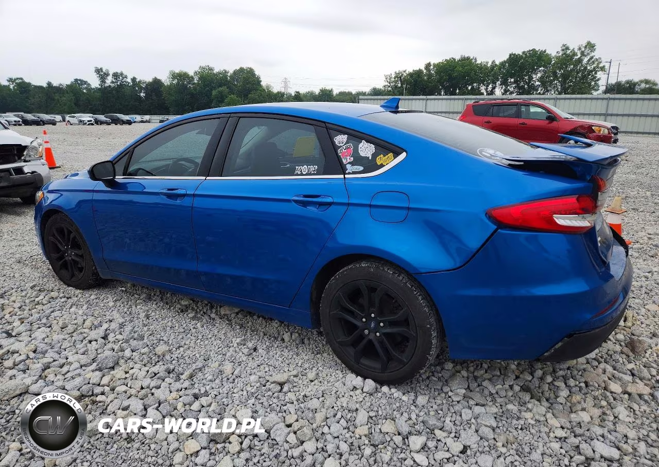 2020 Ford Fusion Se VIN:3FA6P0HD6LR180317 - 2