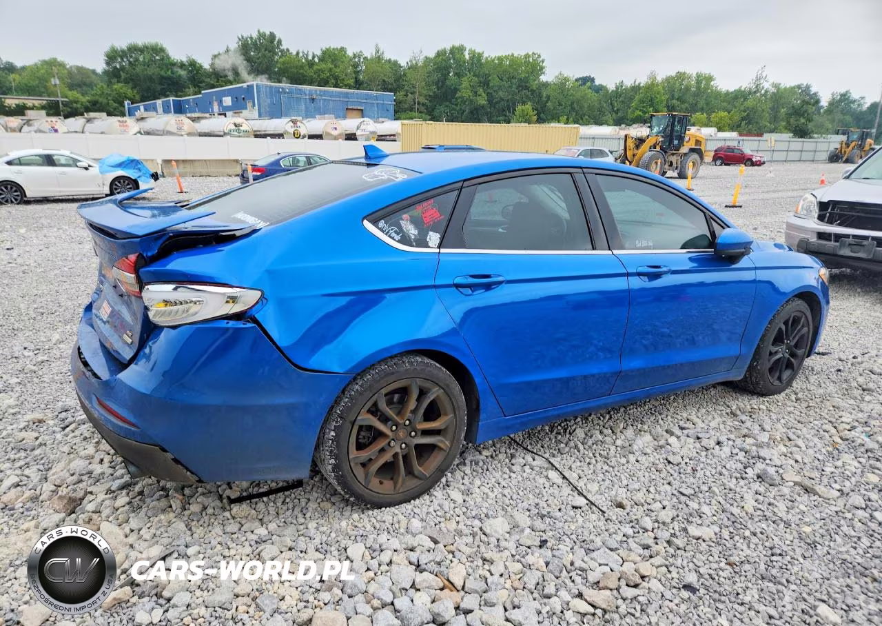 2020 Ford Fusion Se VIN:3FA6P0HD6LR180317 - 3