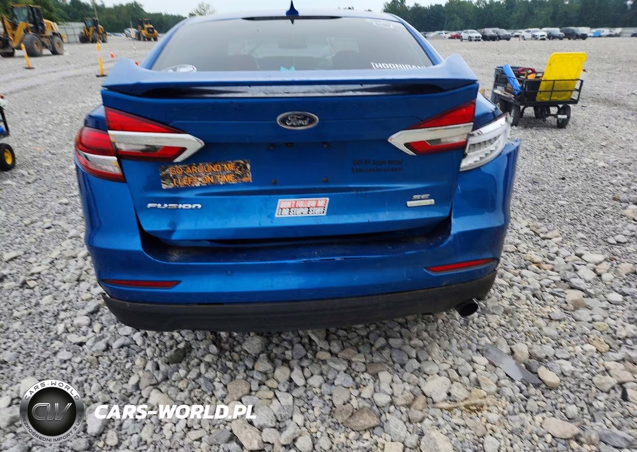 2020 Ford Fusion Se VIN:3FA6P0HD6LR180317 - 6