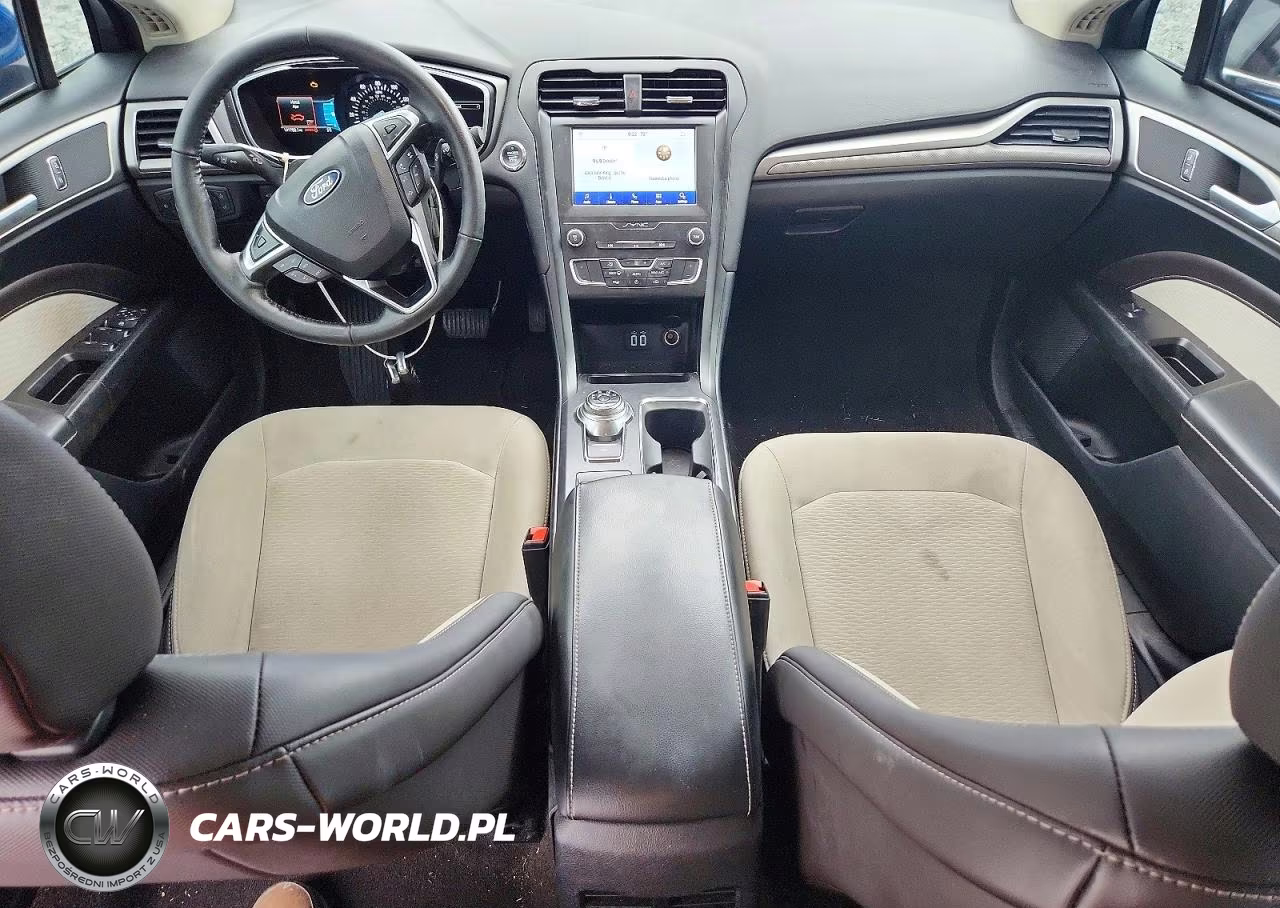2020 Ford Fusion Se VIN:3FA6P0HD6LR180317 - 8