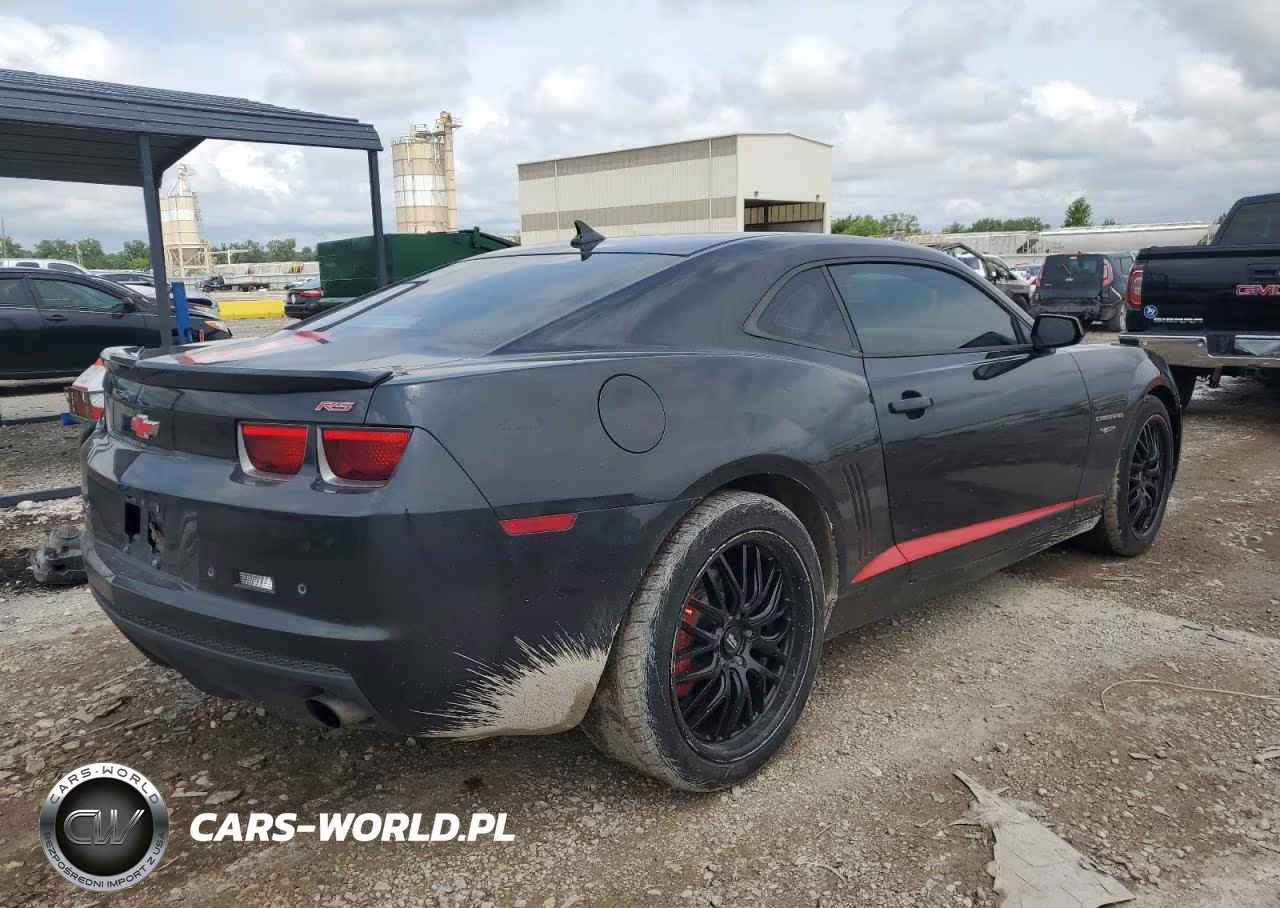 2012 Chevrolet Camaro Lt VIN:2G1FC1E38C9180633 - 3