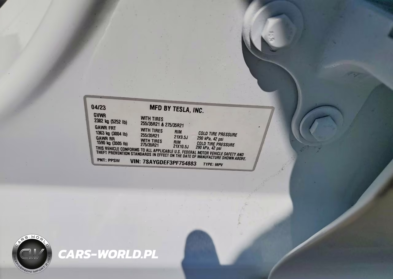 2023 Tesla Model Y VIN:7SAYGDEF3PF754883 - 12