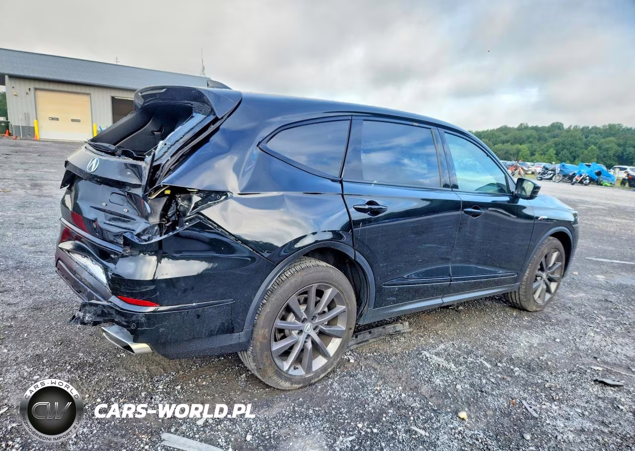 2025 Acura Mdx A-Spec VIN:5J8YE1H08SL007067 - 3