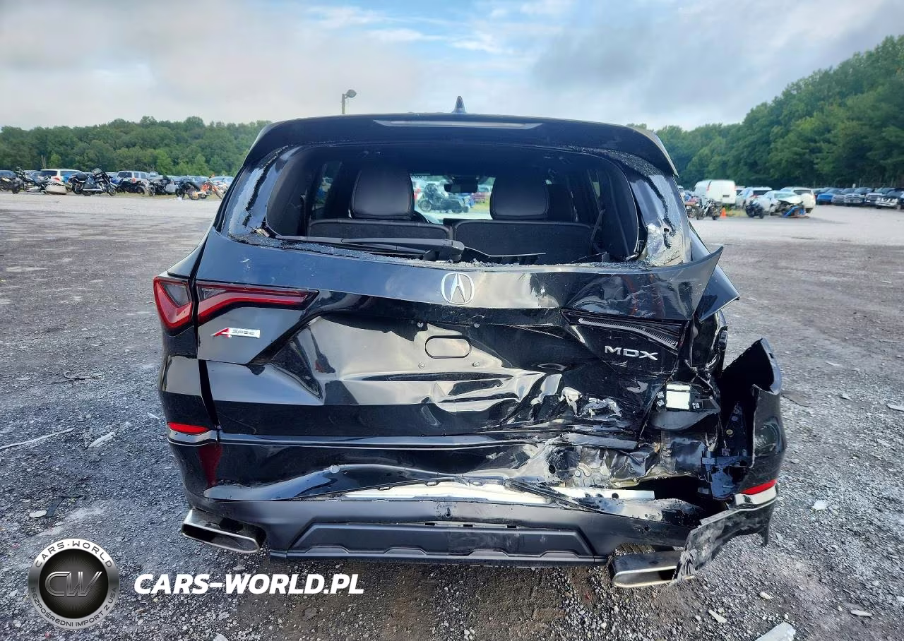 2025 Acura Mdx A-Spec VIN:5J8YE1H08SL007067 - 6
