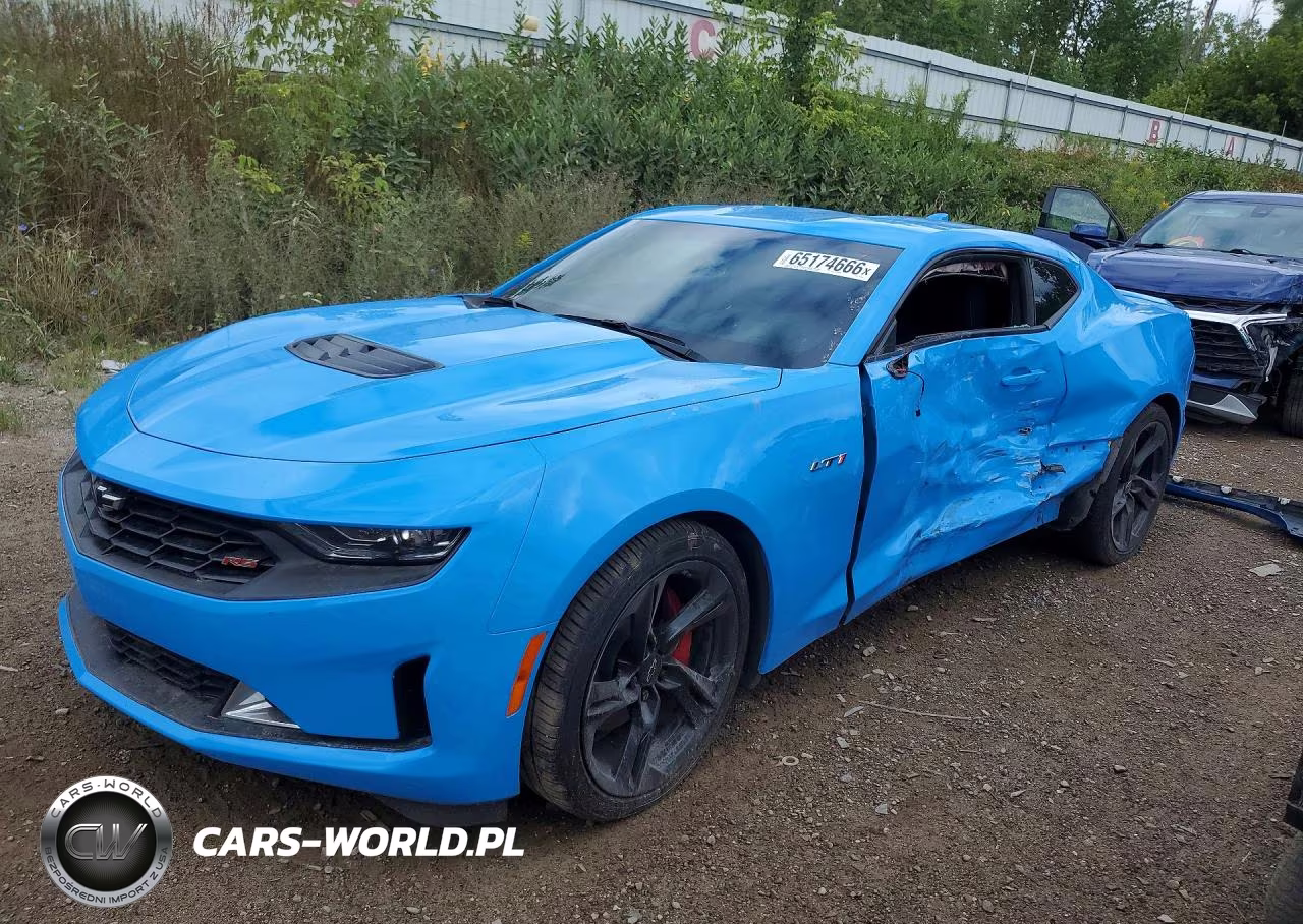 2022 Chevrolet Camaro Lt1 VIN:1G1FF1R72N0127394 - 1