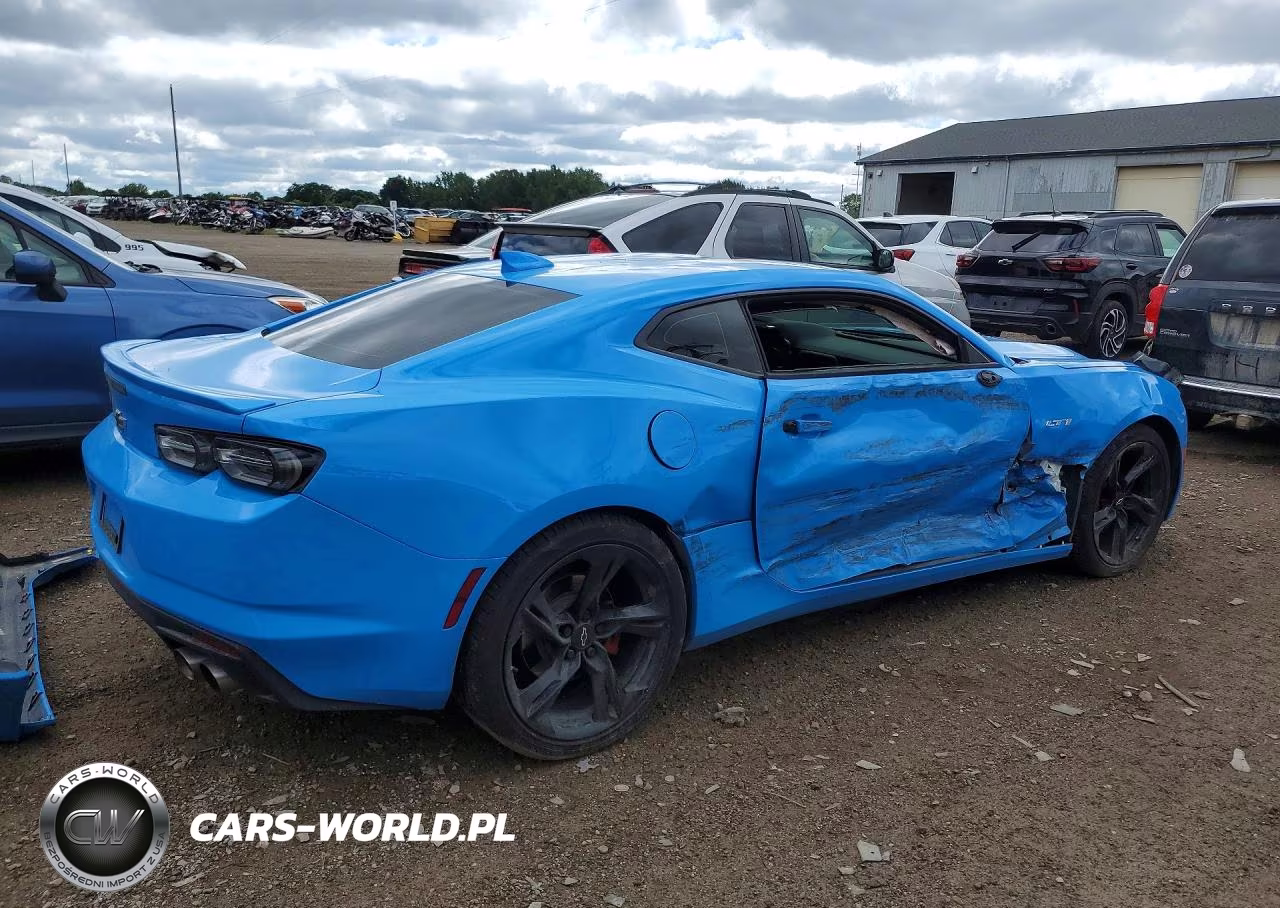 2022 Chevrolet Camaro Lt1 VIN:1G1FF1R72N0127394 - 3