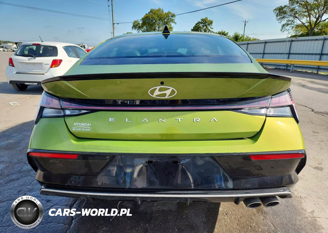 2024 Hyundai Elantra N Line VIN:KMHLR4DF8RU810342 - 6