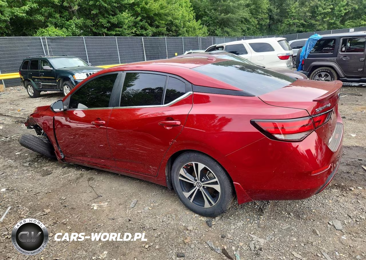 2021 Nissan Sentra Sv VIN:3N1AB8CV6MY321110 - 2