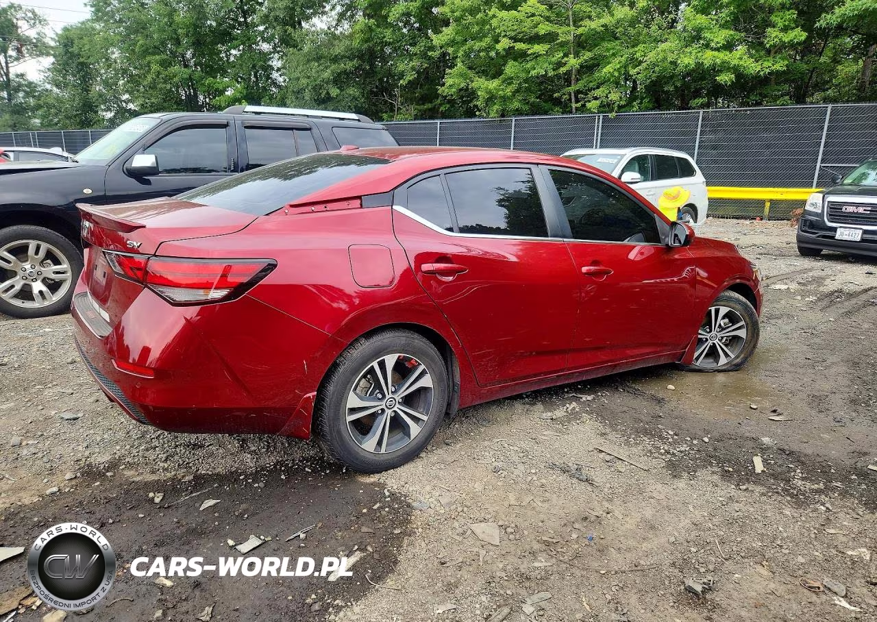 2021 Nissan Sentra Sv VIN:3N1AB8CV6MY321110 - 3