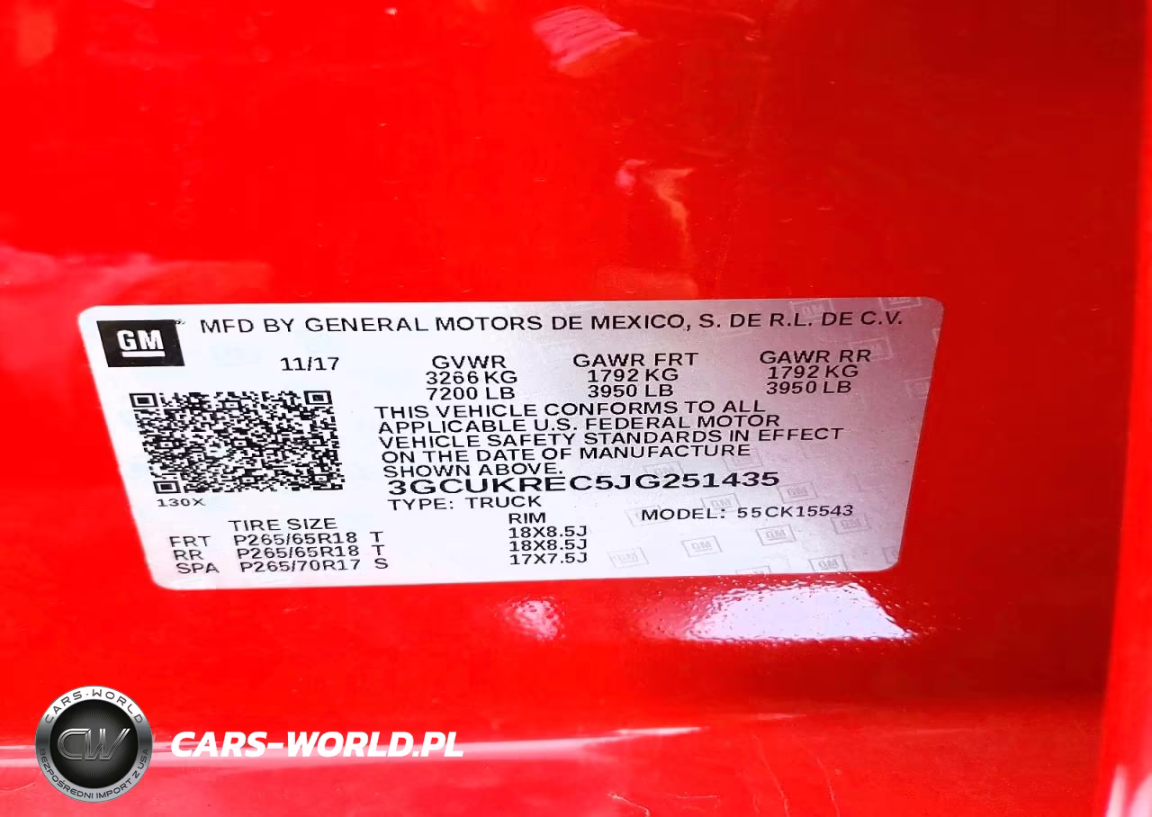 2018 Chevrolet Silverado K1500 Lt VIN:3GCUKREC5JG251435 - 12
