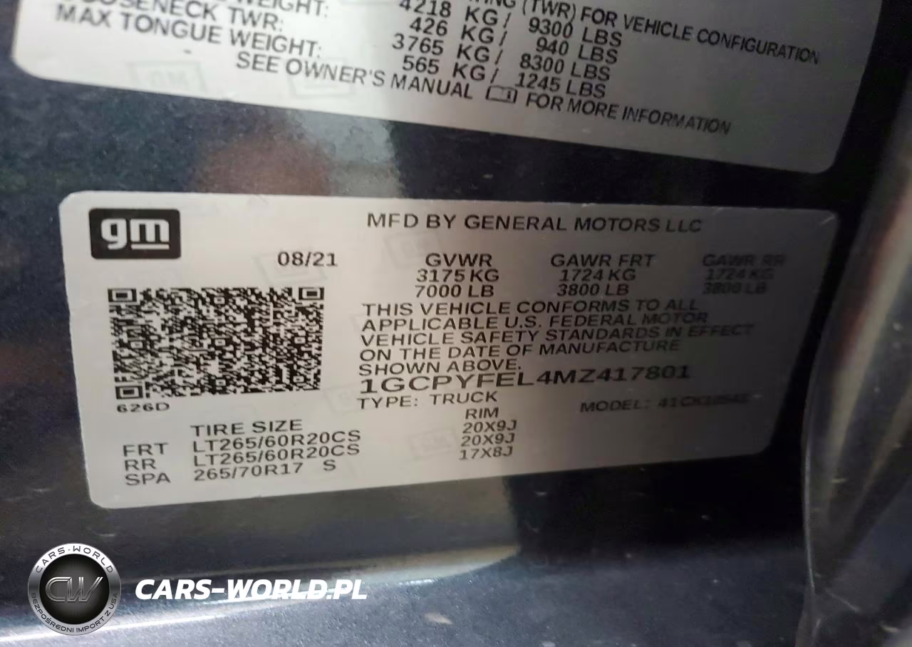 2021 Chevrolet Silverado K1500 Lt Trail Boss VIN:1GCPYFEL4MZ417801 - 13