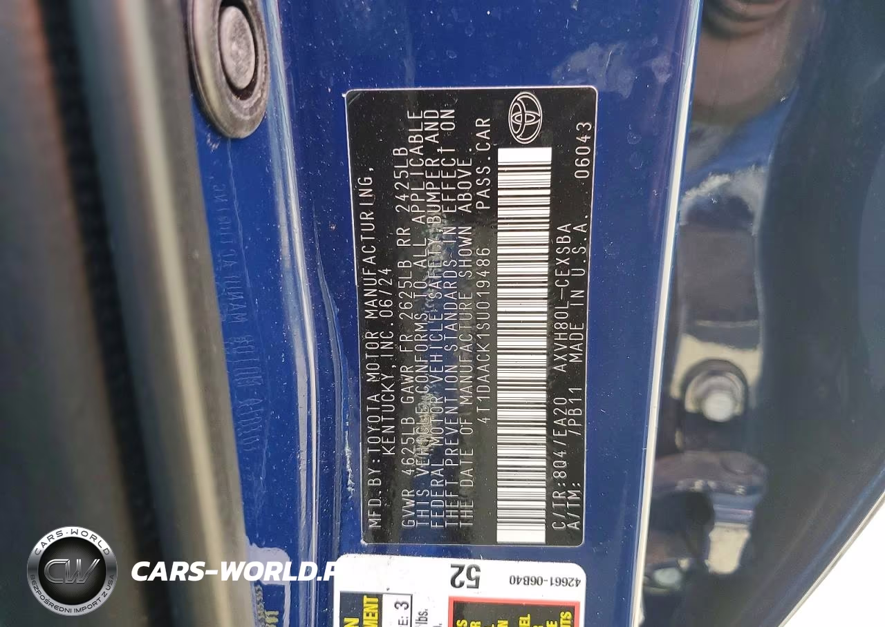 2025 Toyota Camry Se VIN:4T1DAACK1SU019486 - 12