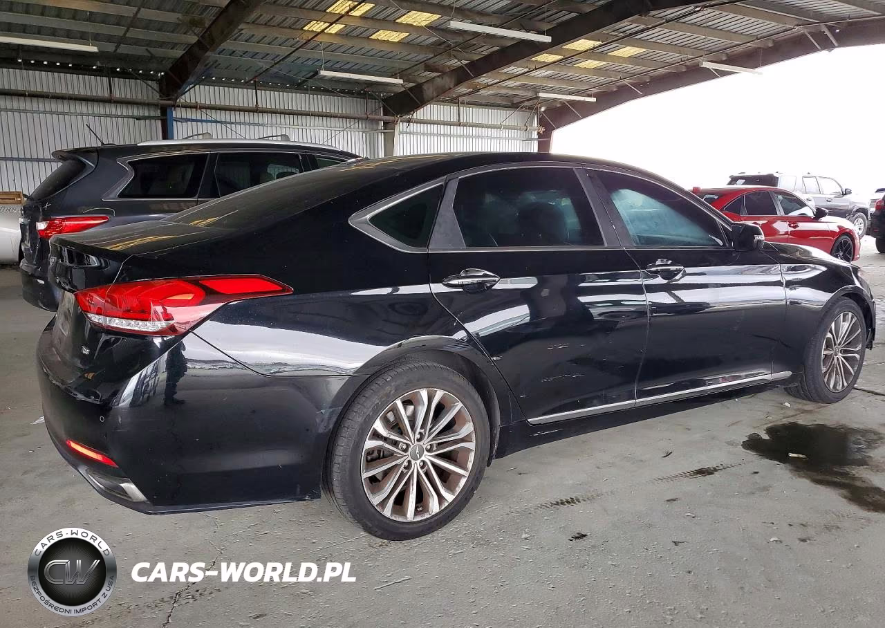 2017 Genesis G80 3.8 VIN:KMHGN4JE4HU171397 - 3