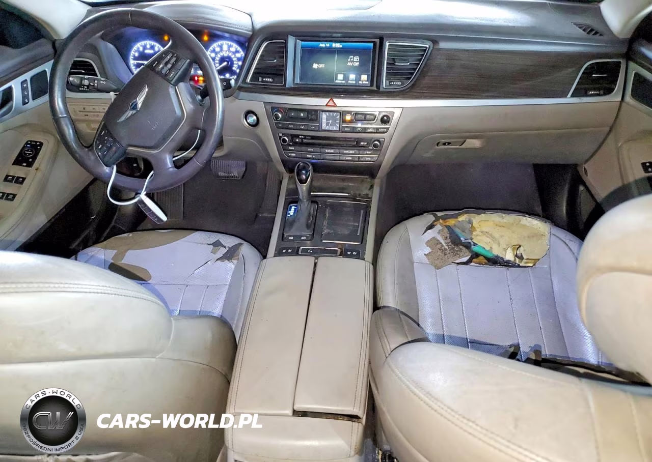 2017 Genesis G80 3.8 VIN:KMHGN4JE4HU171397 - 8