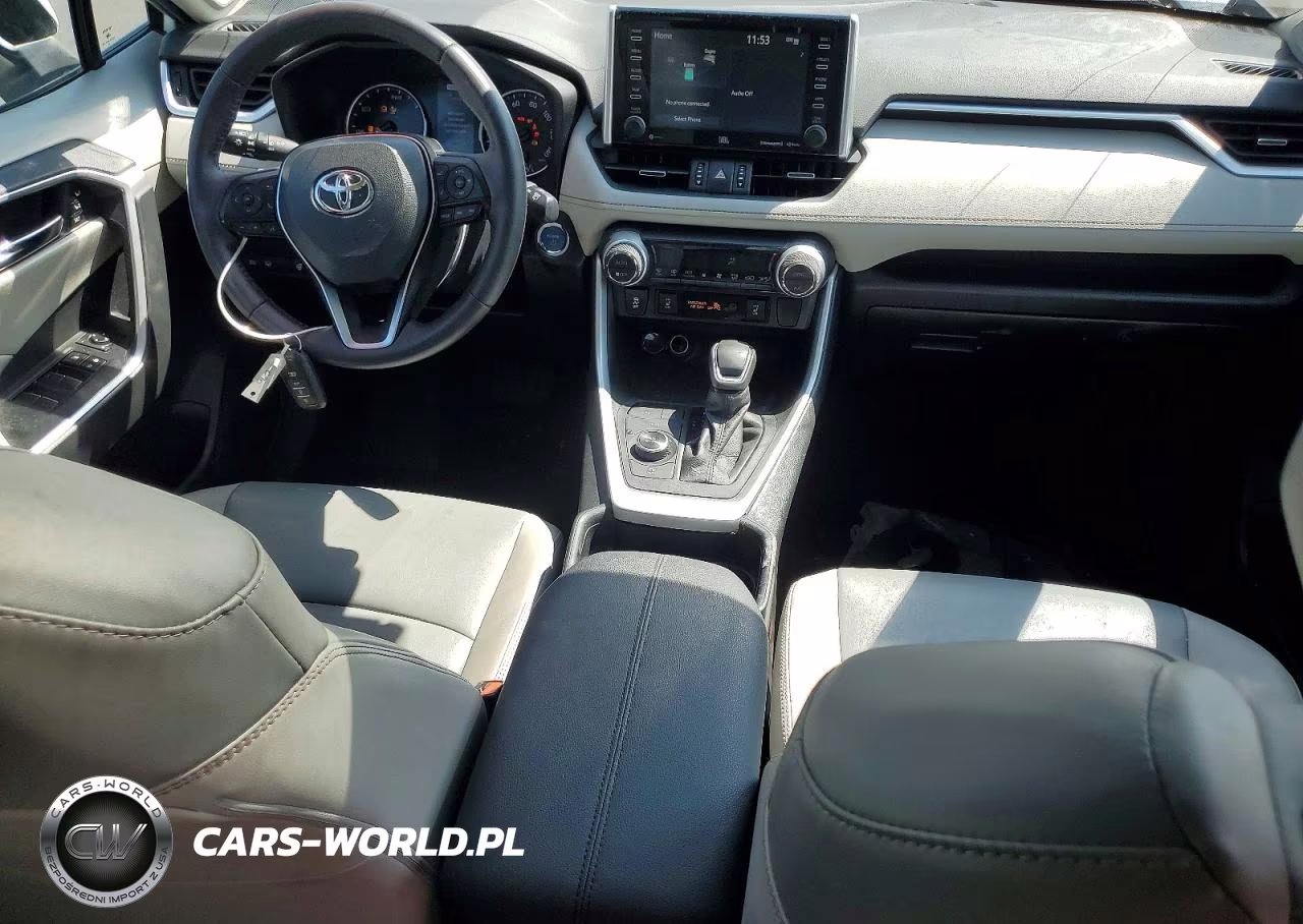 2021 Toyota Rav4 Hybrid Xle Premium VIN:2T3B6RFV6MW020611 - 8