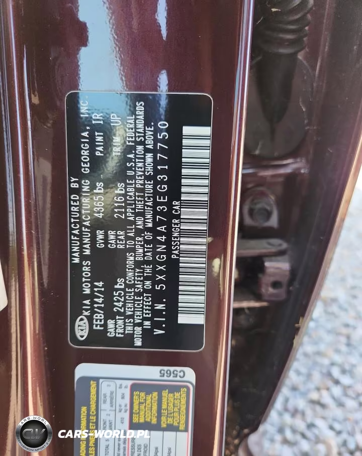 2014 Kia Optima Ex VIN:5XXGN4A73EG317750 - 12