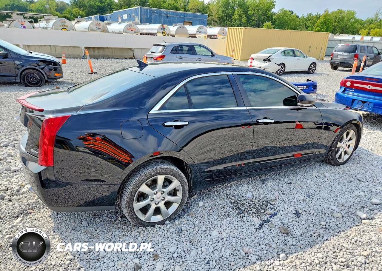 2014 Cadillac Ats Luxury VIN:1G6AH5RX0E0100085 - 3