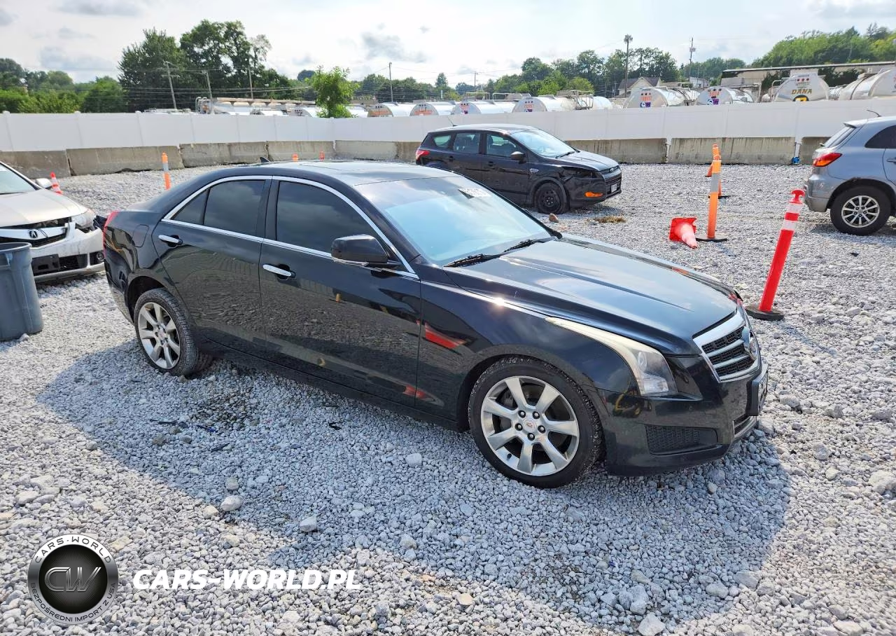 2014 Cadillac Ats Luxury VIN:1G6AH5RX0E0100085 - 4