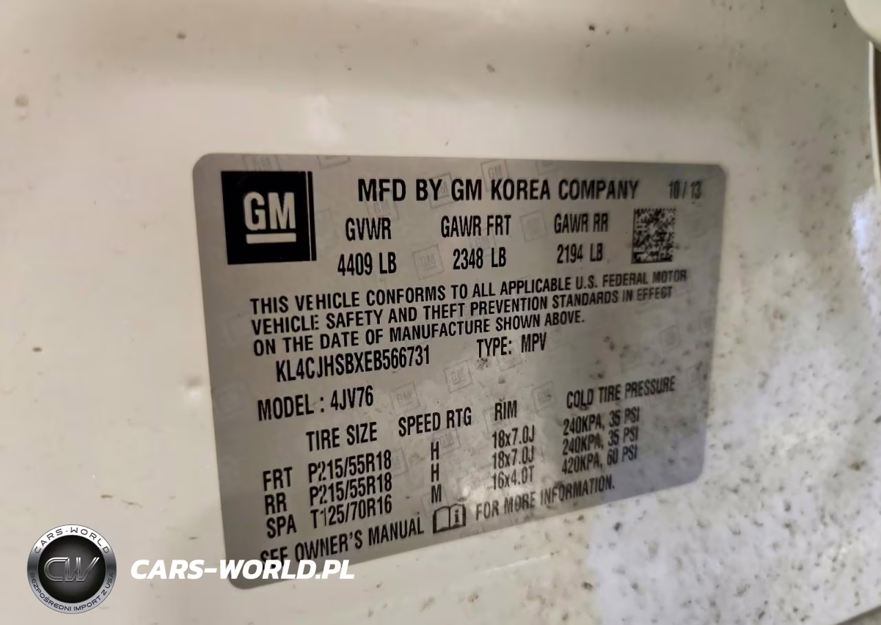 2014 Buick Encore Premium VIN:KL4CJHSBXEB566731 - 13