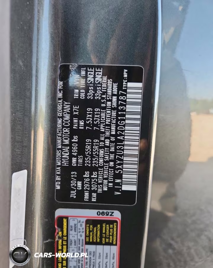 2013 Hyundai Santa Fe Sport 2.0T VIN:5XYZU3LA2DG113787 - 13