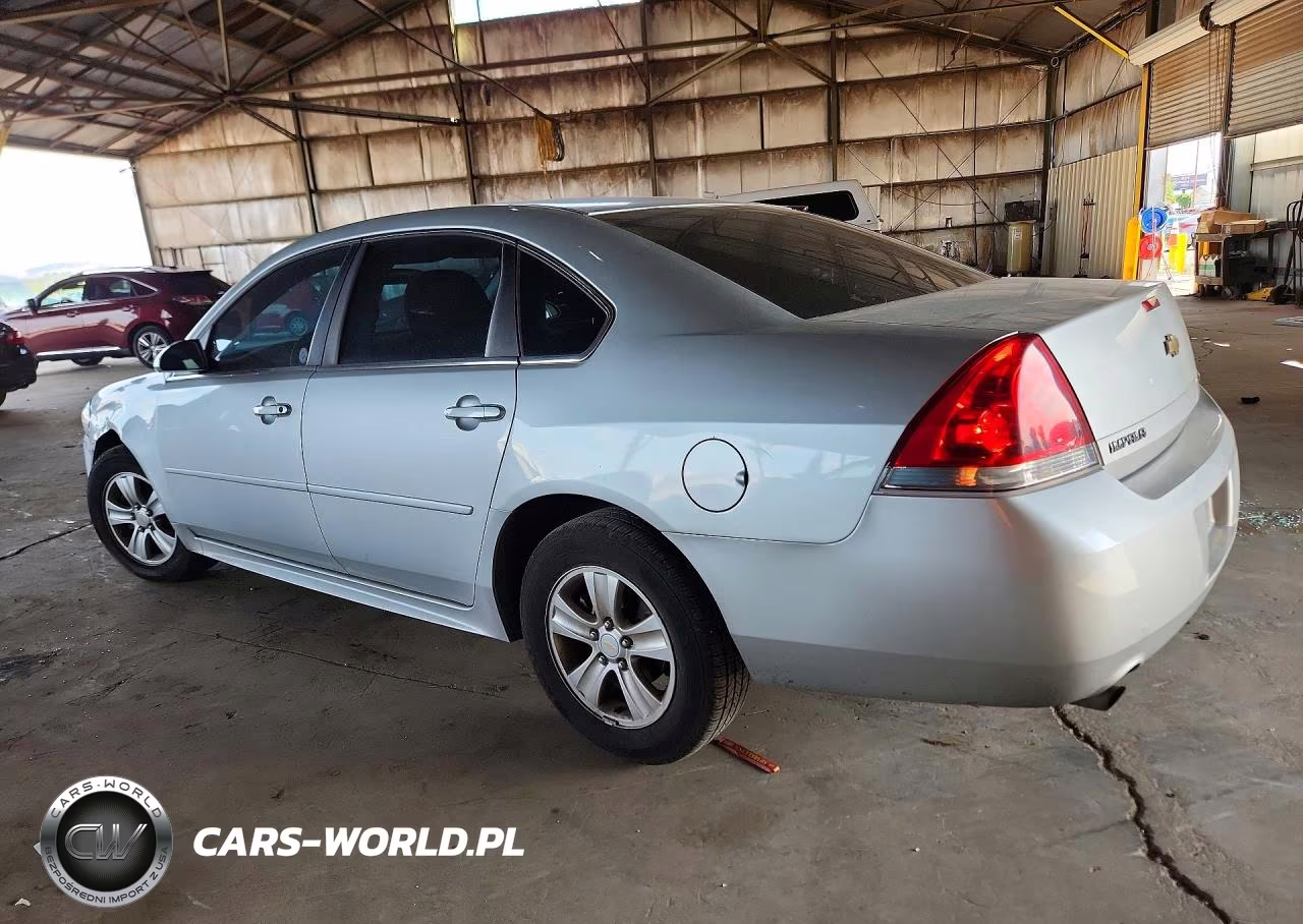 2012 Chevrolet Impala Ls VIN:2G1WF5E38C1232338 - 2