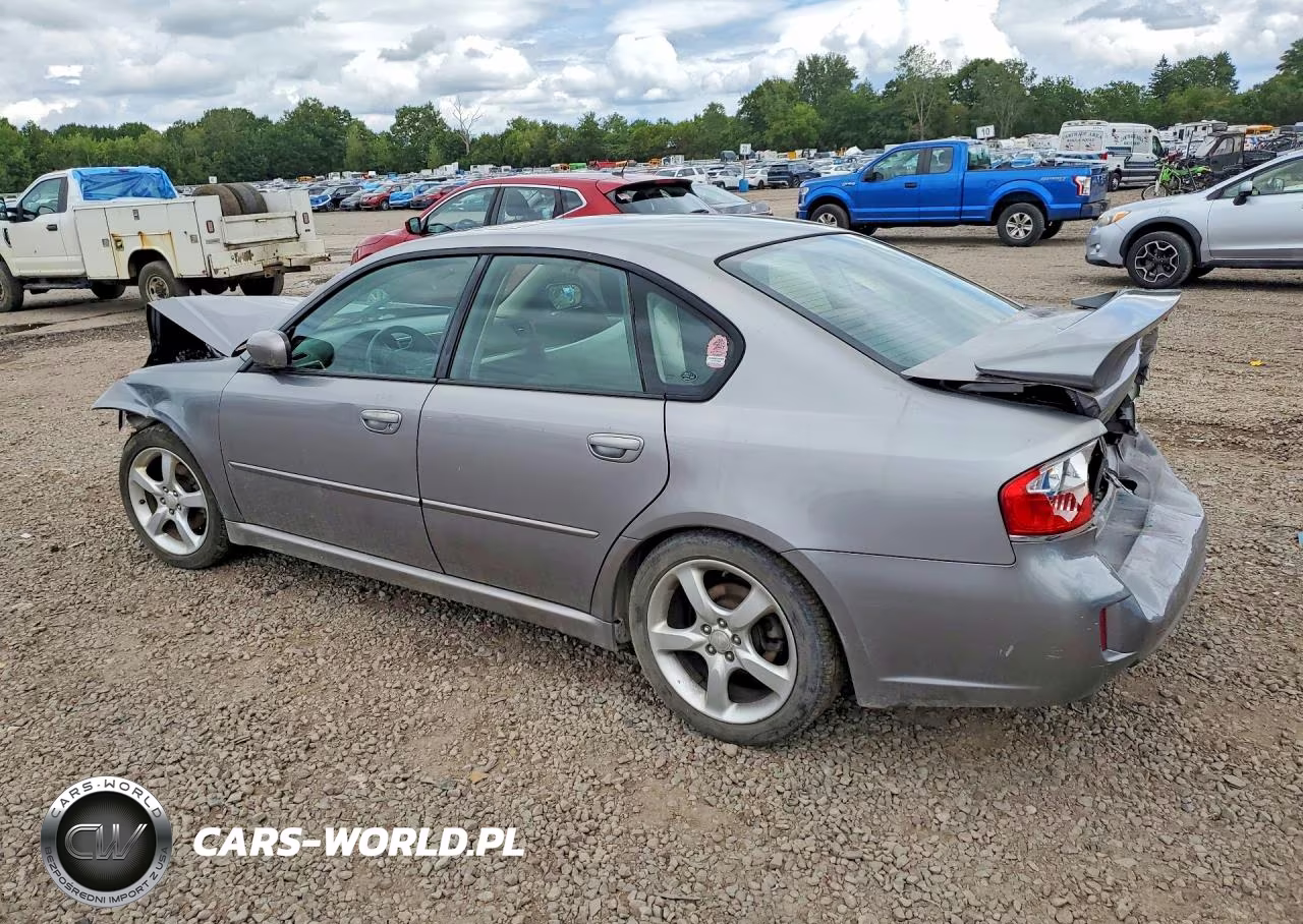 2008 Subaru Legacy 2.5I VIN:4S3BL616687226813 - 2