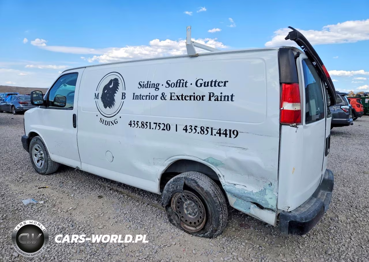 2012 Chevrolet Express G1500 VIN:1GCSGAFX3C1136605 - 2