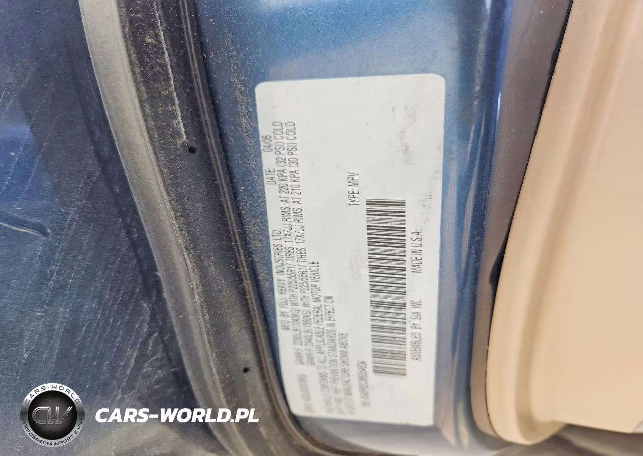 2006 Subaru Legacy Outback 2.5I Limited VIN:4S4BP62C066354634 - 13