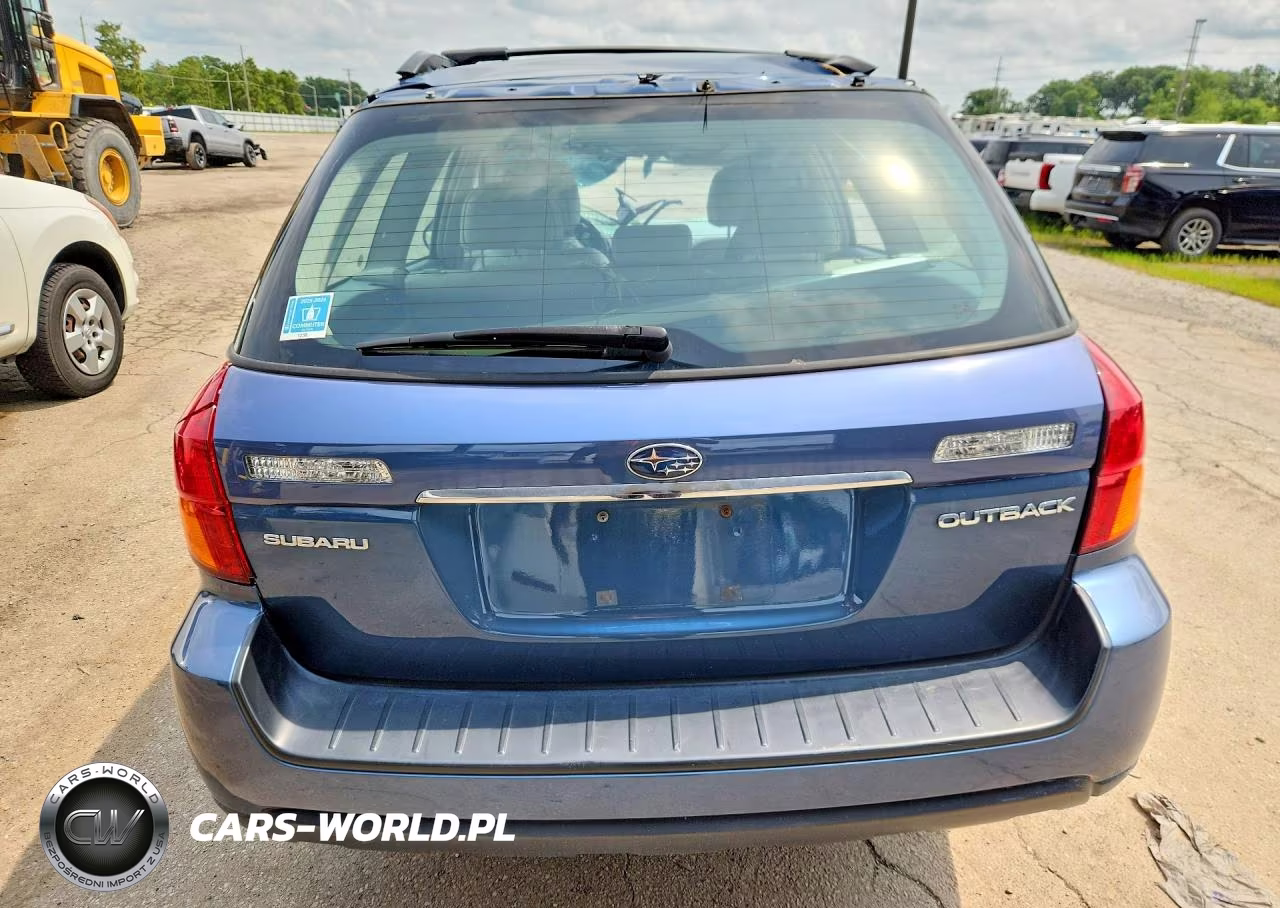 2006 Subaru Legacy Outback 2.5I Limited VIN:4S4BP62C066354634 - 6