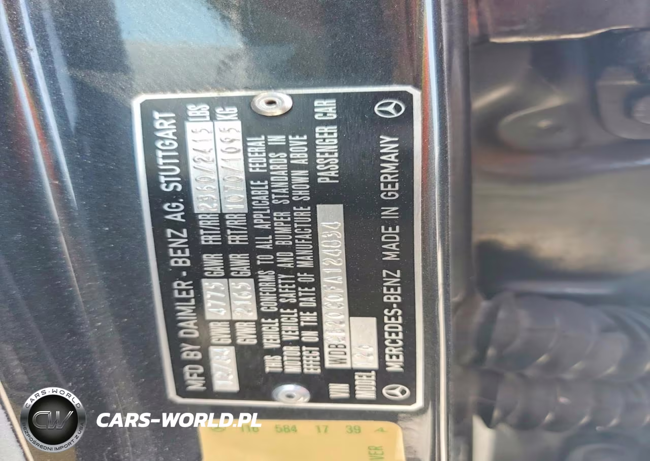 1985 Mercedes-Benz 300 VIN:WDBCB20C0FA124834 - 12