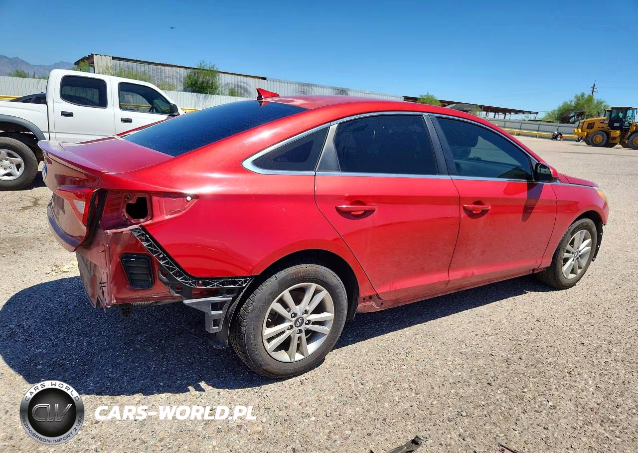 2017 Hyundai Sonata Se VIN:5NPE24AF0HH453172 - 3