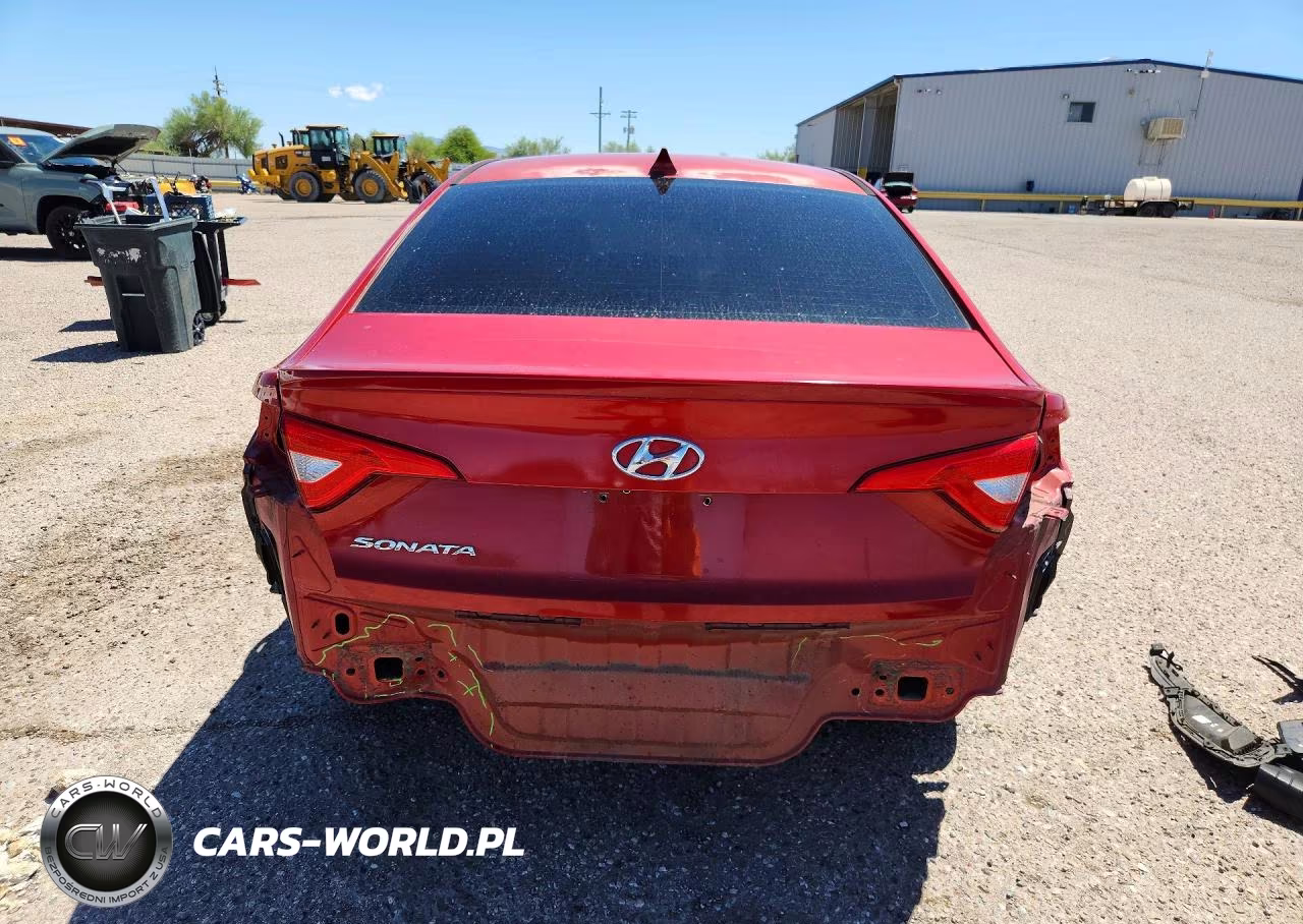 2017 Hyundai Sonata Se VIN:5NPE24AF0HH453172 - 6