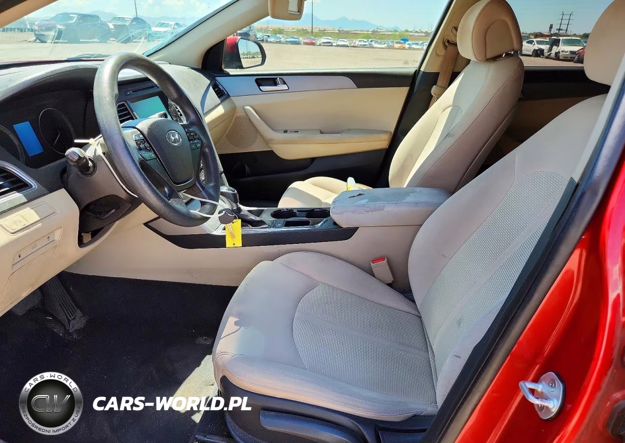 2017 Hyundai Sonata Se VIN:5NPE24AF0HH453172 - 7