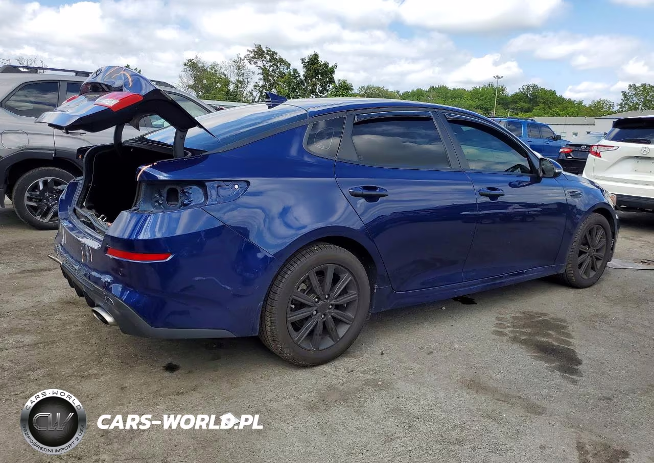 2019 Kia Optima Lx VIN:5XXGT4L33KG346502 - 3