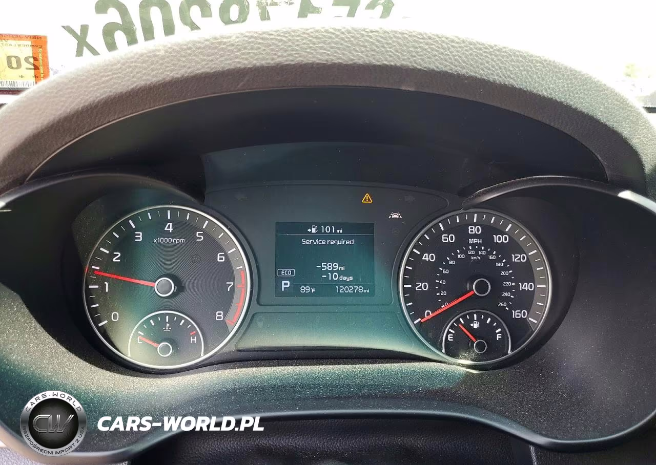 2019 Kia Optima Lx VIN:5XXGT4L33KG346502 - 9