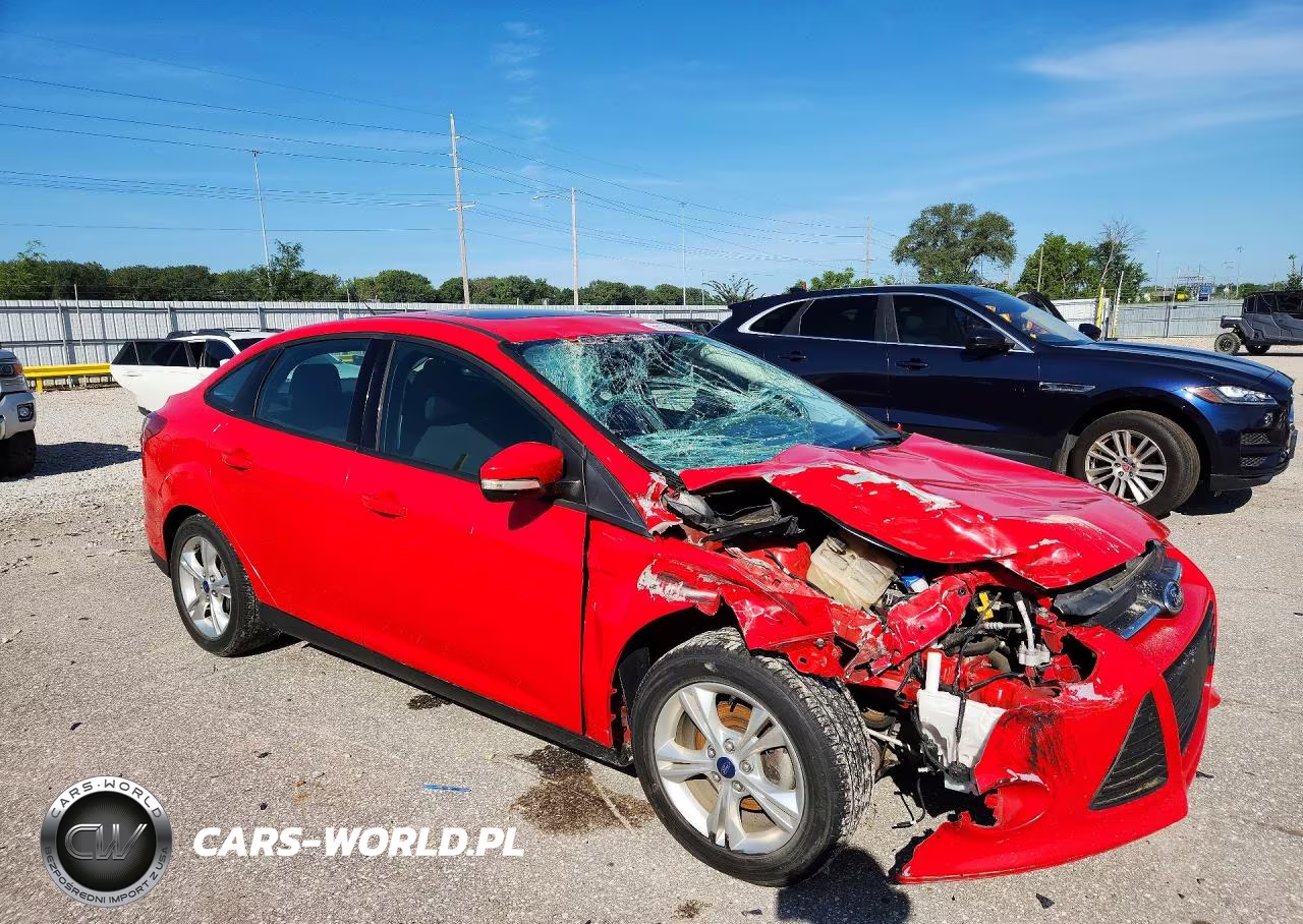 2013 Ford Focus Se VIN:1FADP3F20DL375002 - 4