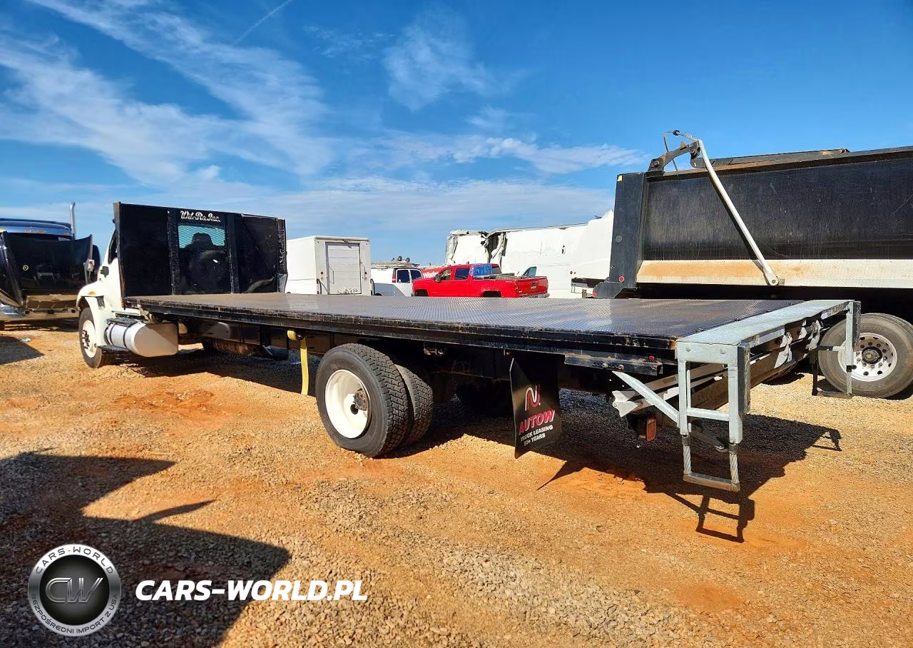 2022 International Mv607 Flatbed Truck VIN:3HAEUMML6NL605961 - 2