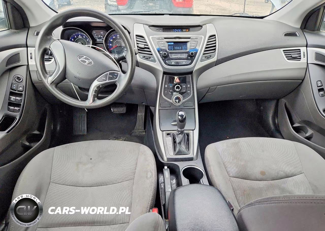 2015 Hyundai Elantra Se VIN:5NPDH4AE4FH646116 - 8