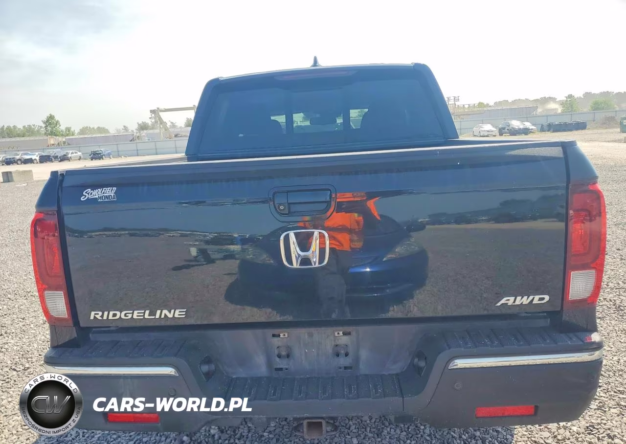 2017 Honda Ridgeline Rtl VIN:5FPYK3F75HB035026 - 6