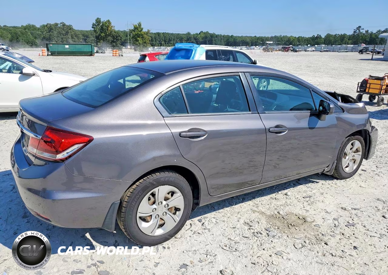 2015 Honda Civic Lx VIN:2HGFB2F54FH566686 - 3