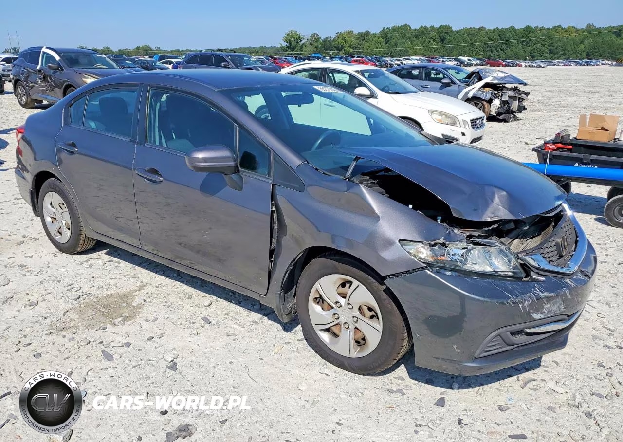 2015 Honda Civic Lx VIN:2HGFB2F54FH566686 - 4