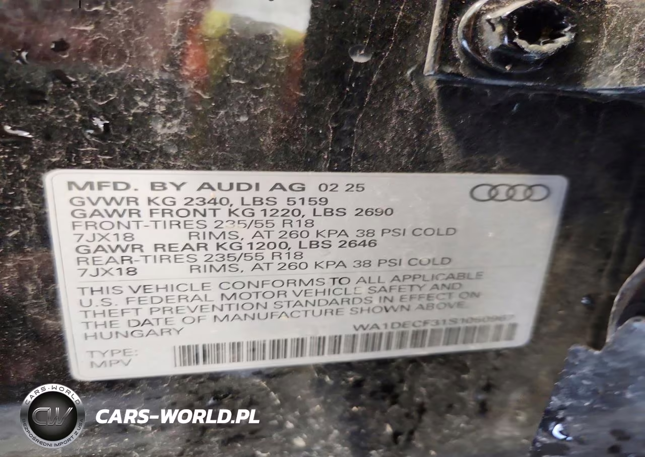 2025 Audi Q3 Premium S Line 45 VIN:WA1DECF31S1050967 - 14