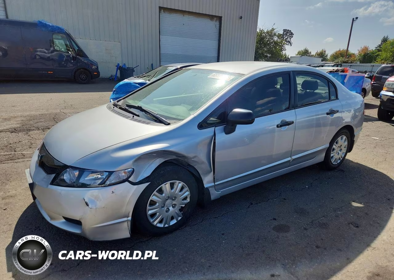 2009 Honda Civic Vp VIN:2HGFA16309H330861 - 1
