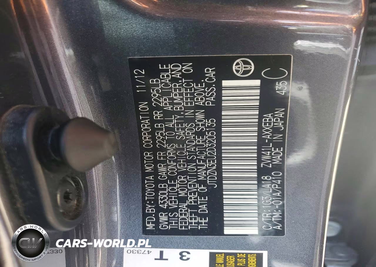 2013 Toyota Prius V Five VIN:JTDZN3EU2D3205135 - 12